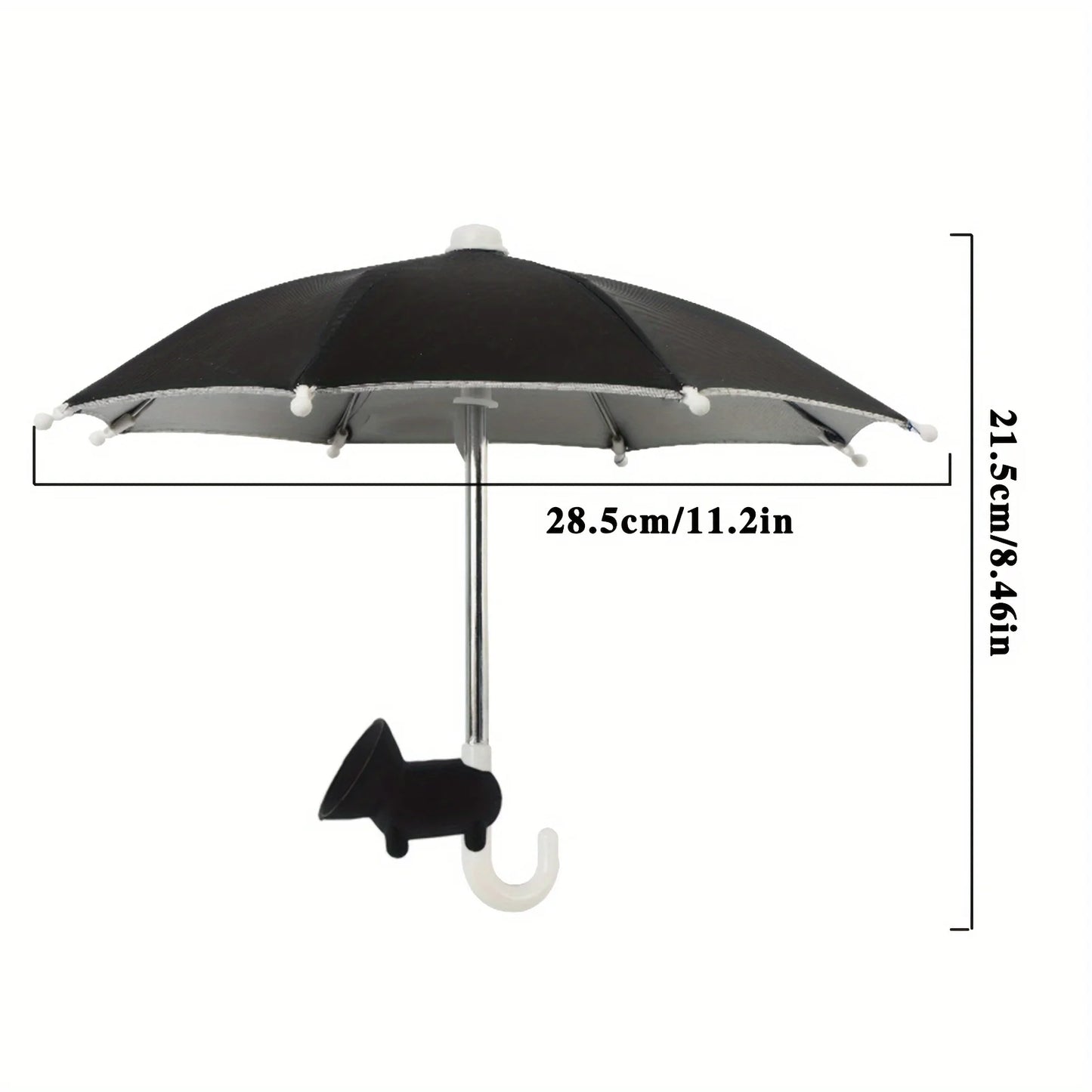 Innovative Mini Umbrella Phone Stand - Your Ultimate Waterproof Companion for Outdoor Adventures!