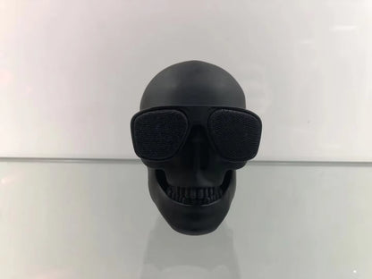 Unleash the Fun with Portable Mini Skull Speakers - Wireless Bluetooth Cartoon Design for 5W HD Stereo Sound