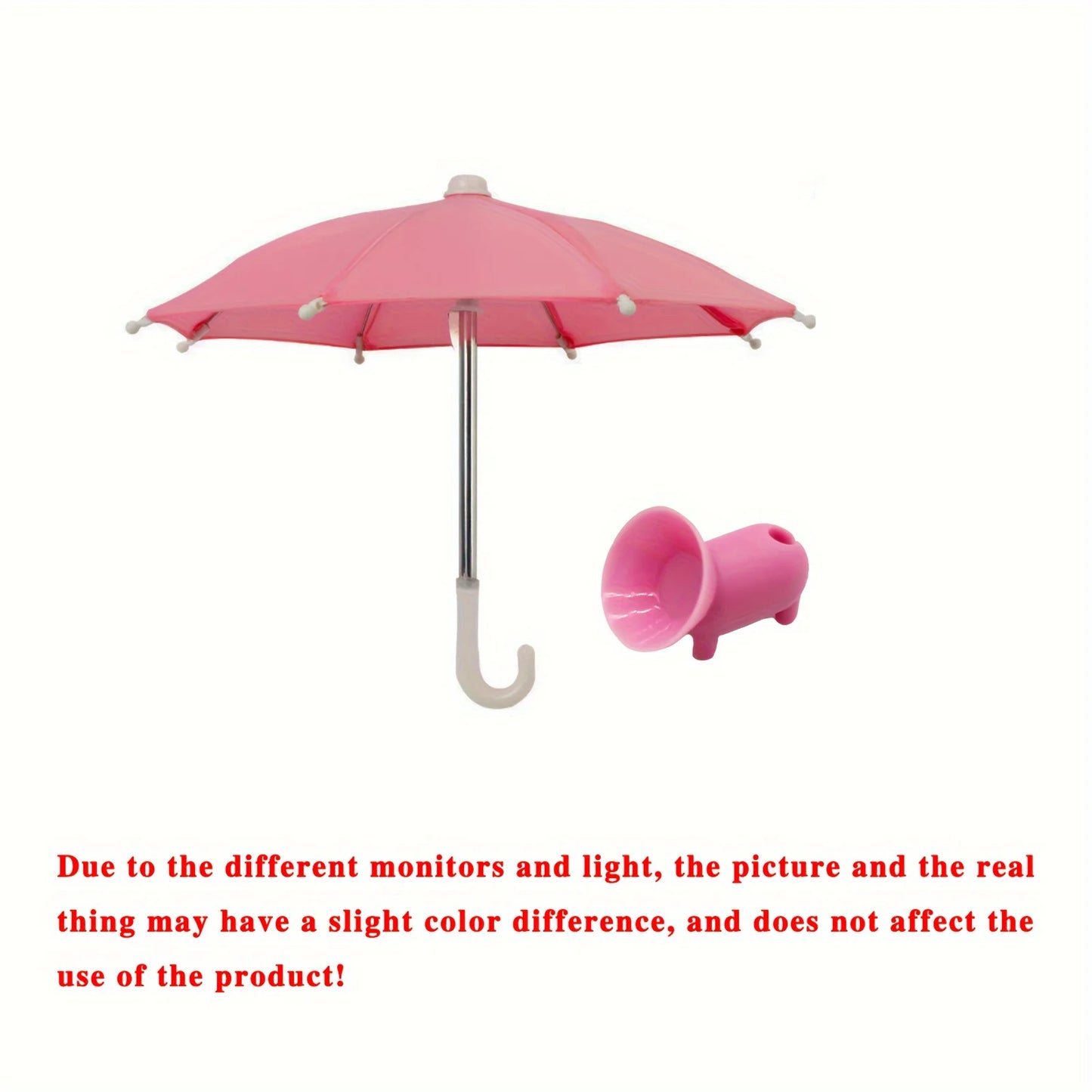 Innovative Mini Umbrella Phone Stand - Your Ultimate Waterproof Companion for Outdoor Adventures!